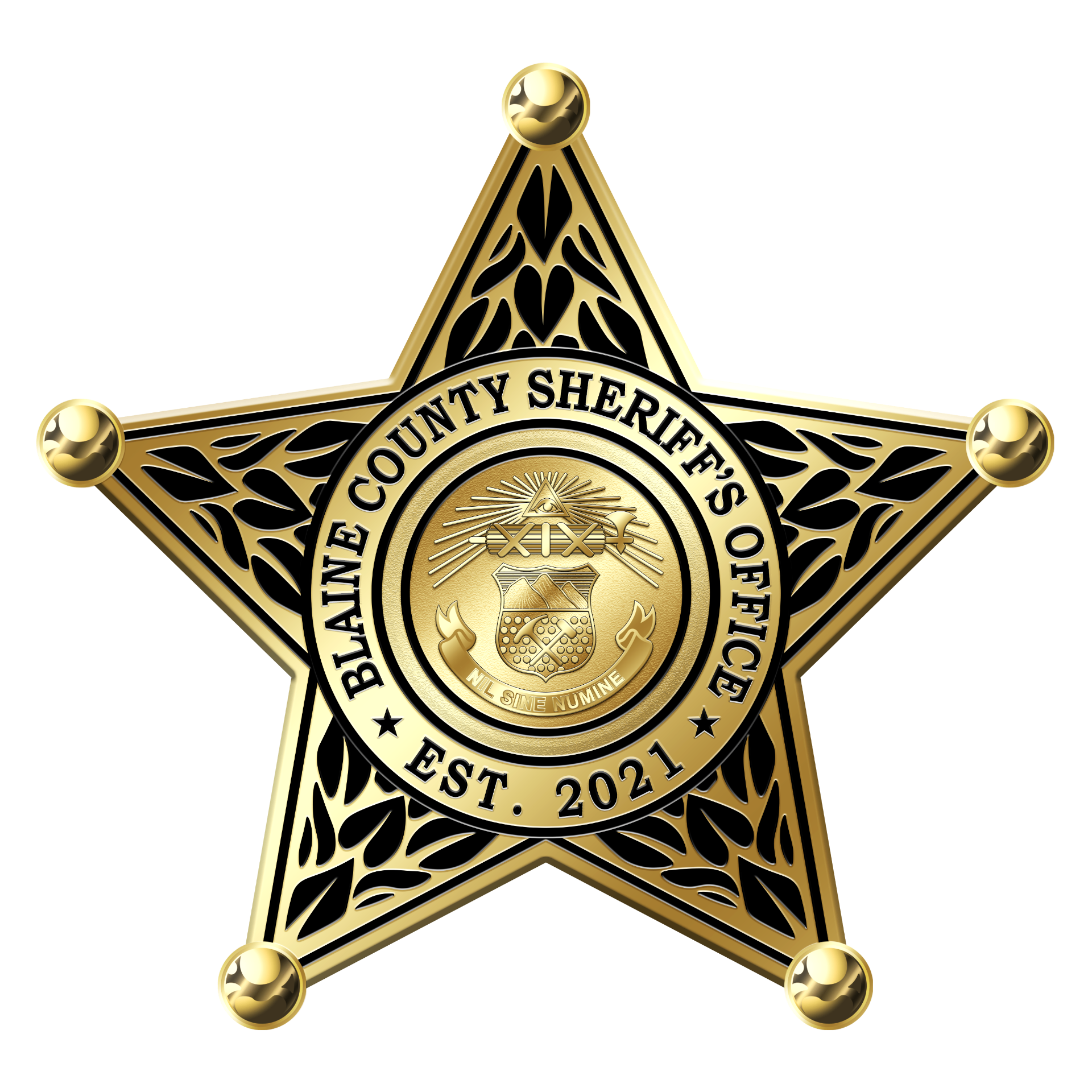 Blaine County Sheriff's Office badge